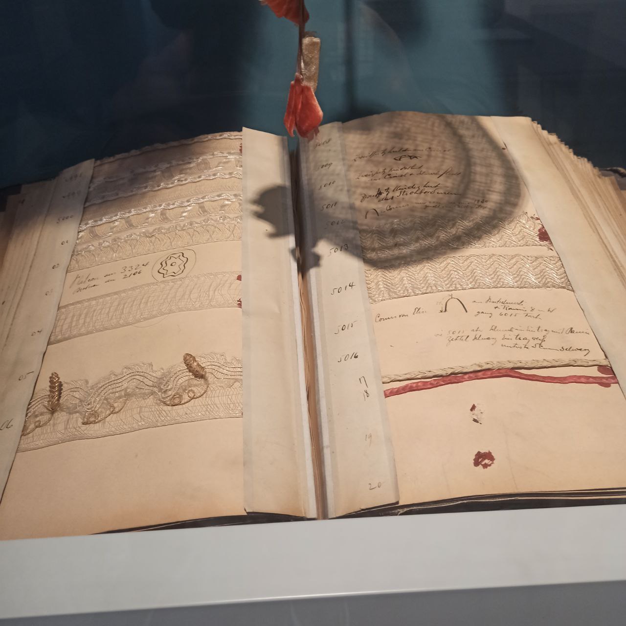 Pattern book of straw and raffia weaving in Switzerland, 1900 DTM Archive 128/90